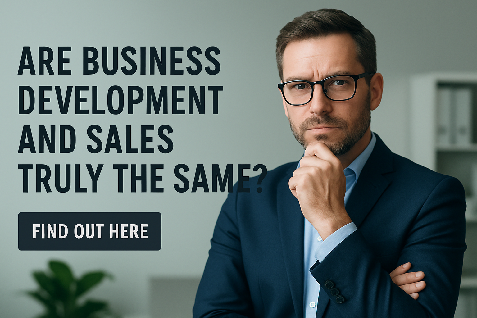 Are business development and sales the same thing?