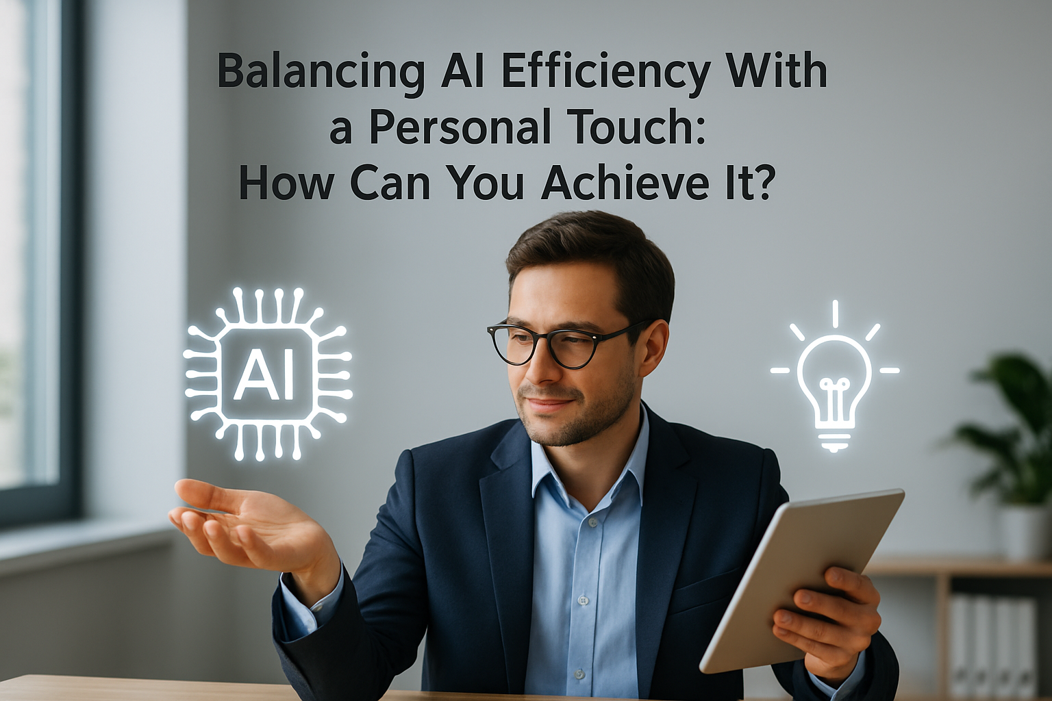 How do I use AI without losing the personal touch?