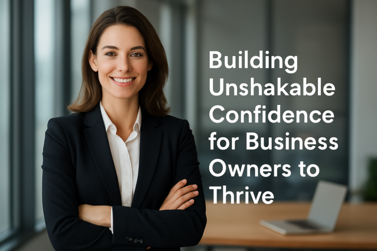 How do I build confidence as a business owner?