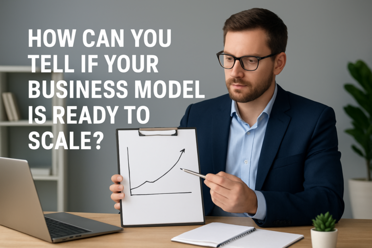 How do I know if my business model can scale?