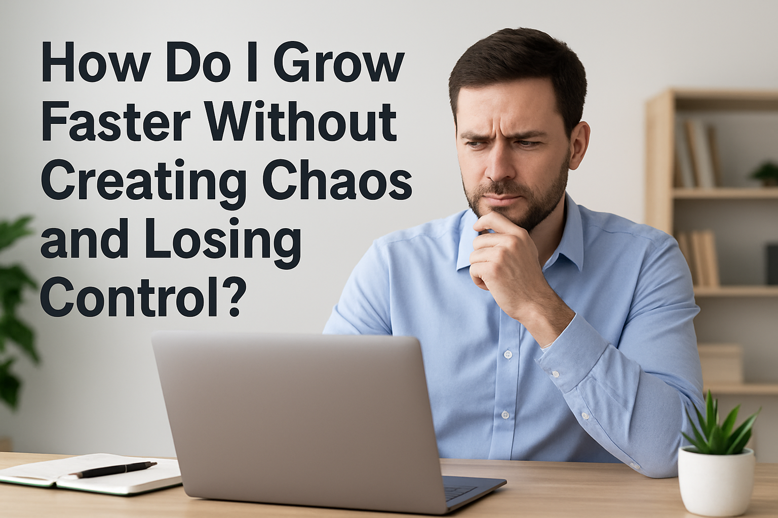 How do I grow faster without creating chaos?