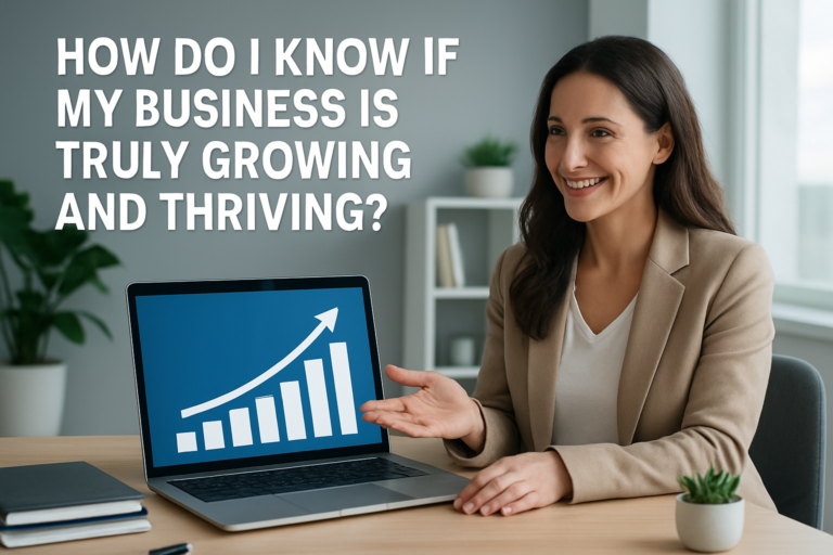 How do I know if my business is really growing?