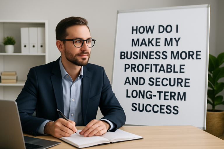 How do I make my business more profitable?