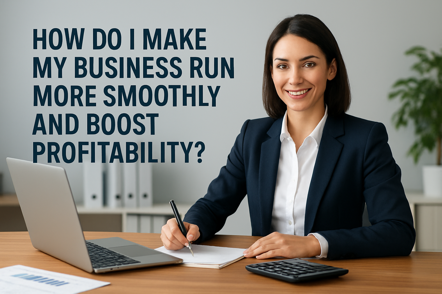 How do I make my business run more smoothly?