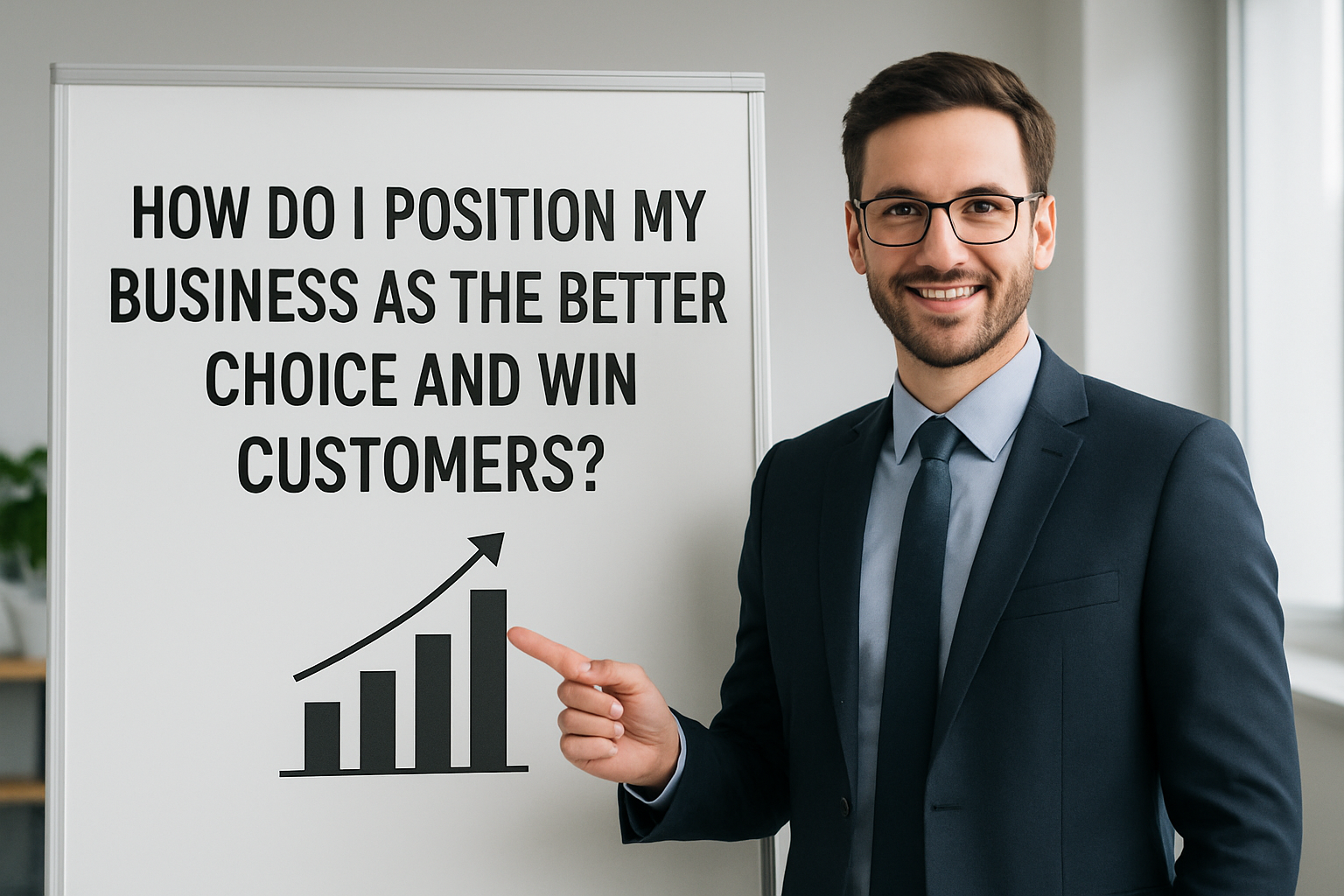 How do I position my business as the better choice?