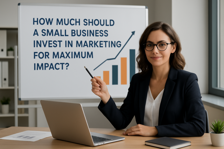 How much should a small business spend on marketing?