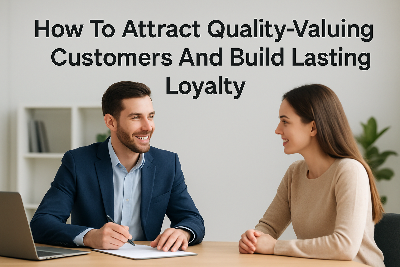 How do I attract customers who value quality?