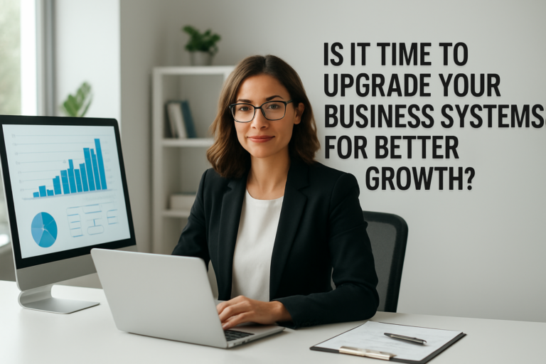 How do I know when my business needs better systems?