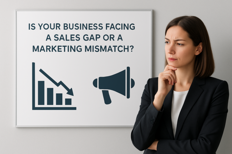 How do I know if I have a sales problem or a marketing problem?