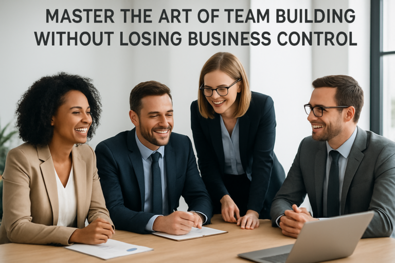 How do I build a team without losing control of the business?