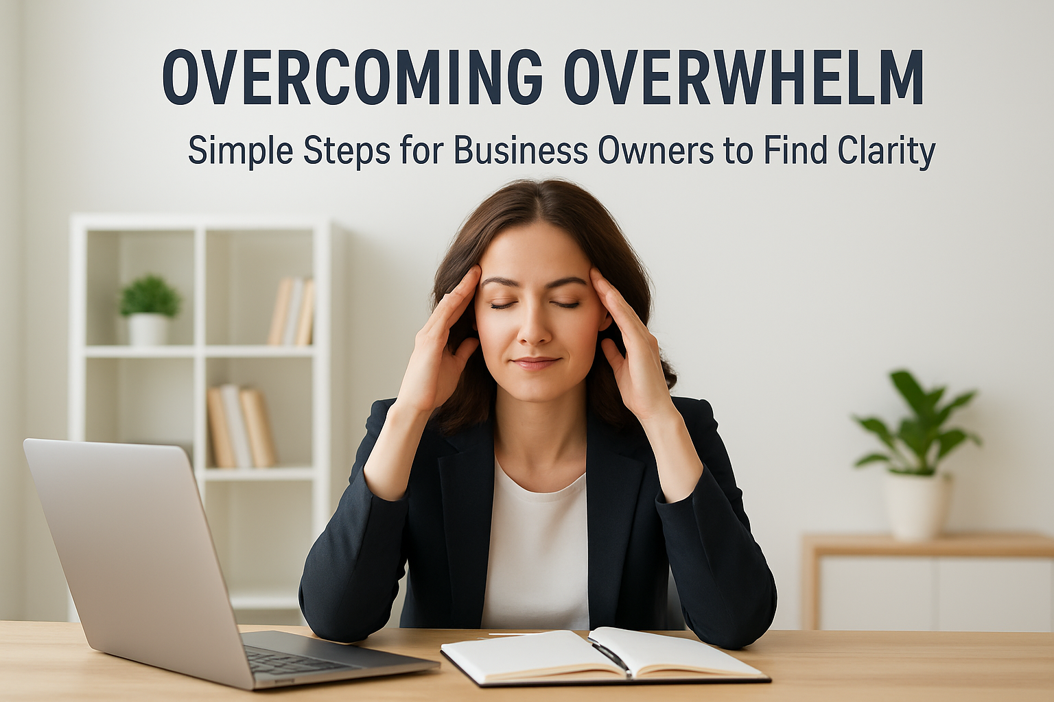 How do I stop feeling overwhelmed as a business owner?