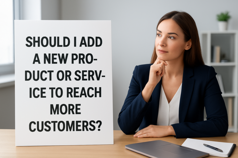 Should I add a new product or service?
