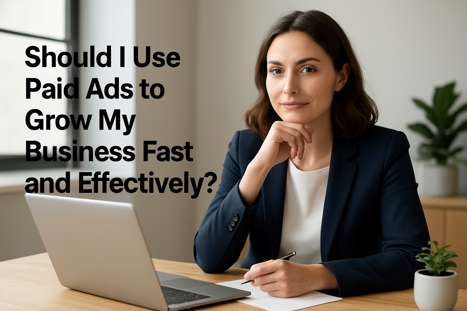 Should I use paid ads to grow my business?