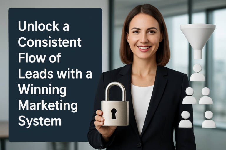 How do I build a marketing system that brings in leads consistently?