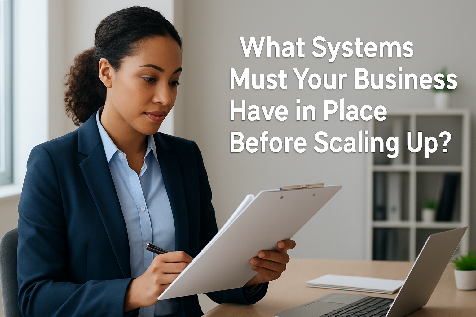 What systems does my business need before I grow?