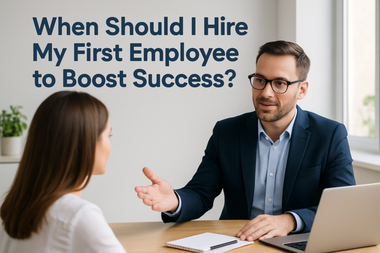When should I hire my first employee?