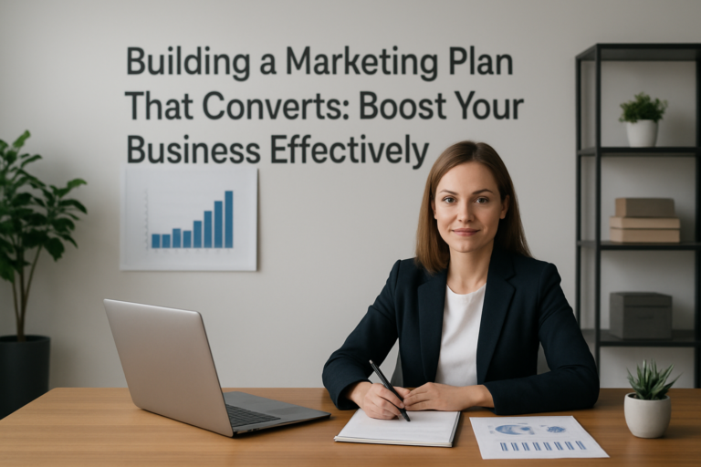 building a marketing plan