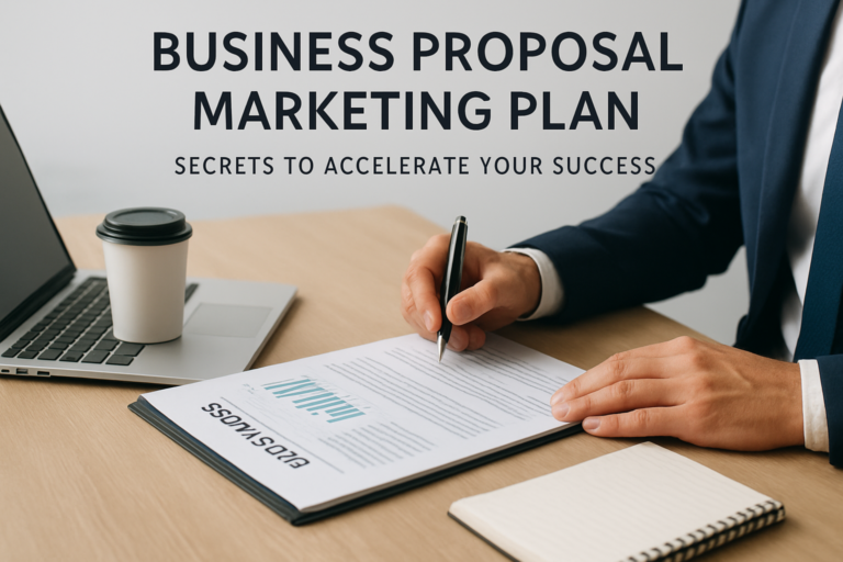 business proposal marketing plan