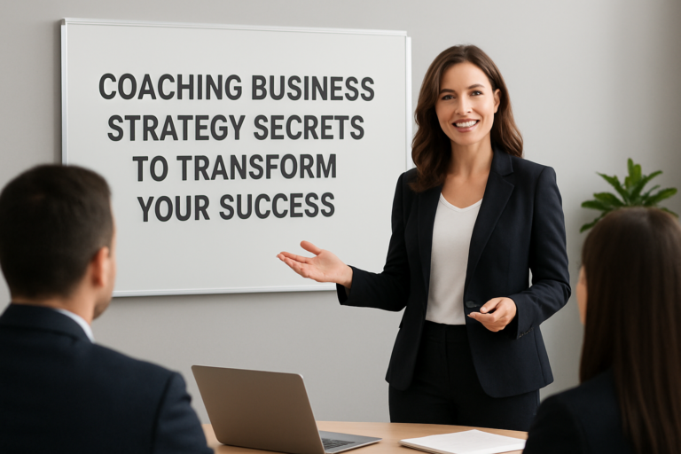 coaching business strategy