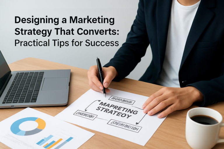 designing a marketing strategy
