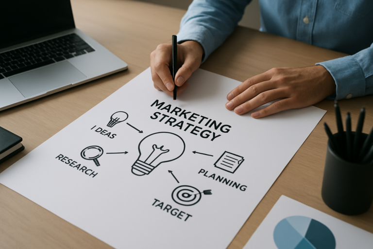 development of the marketing strategy