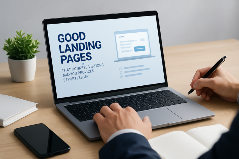 good landing pages