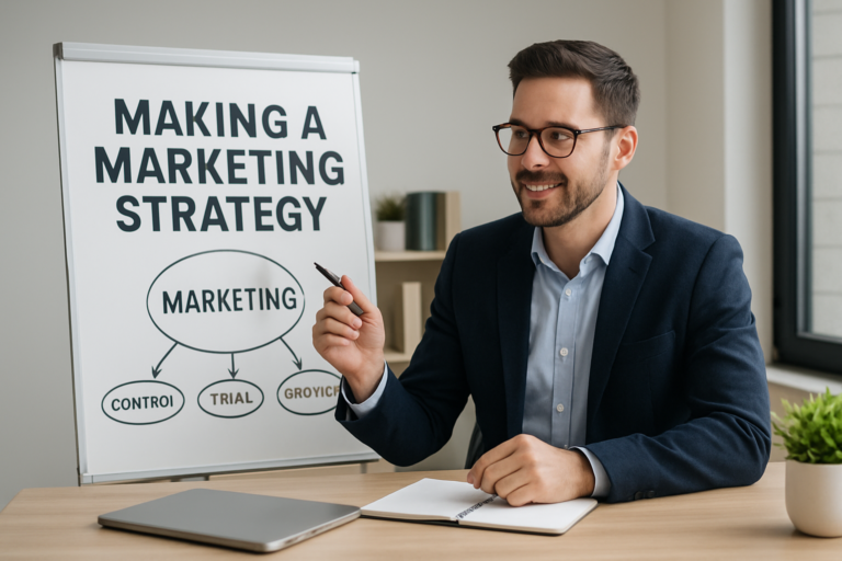 making a marketing strategy
