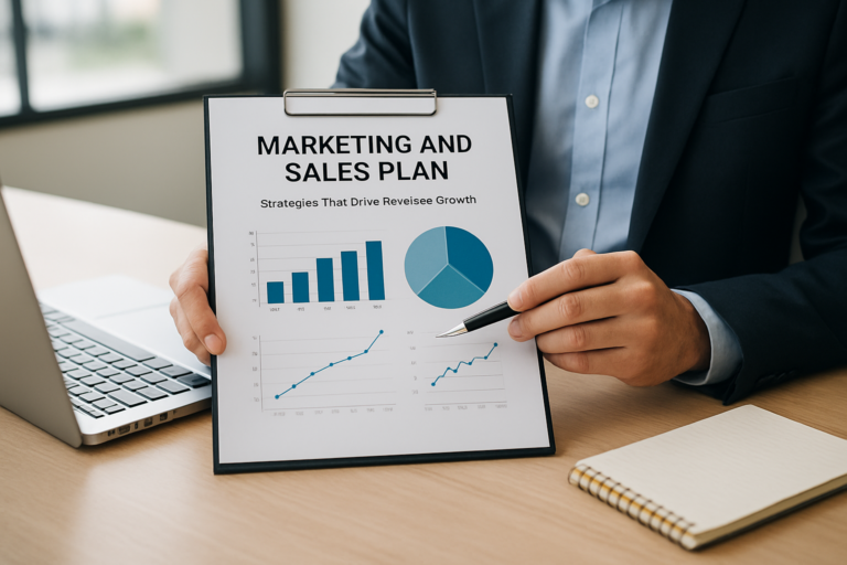 marketing and sales plan in business plan