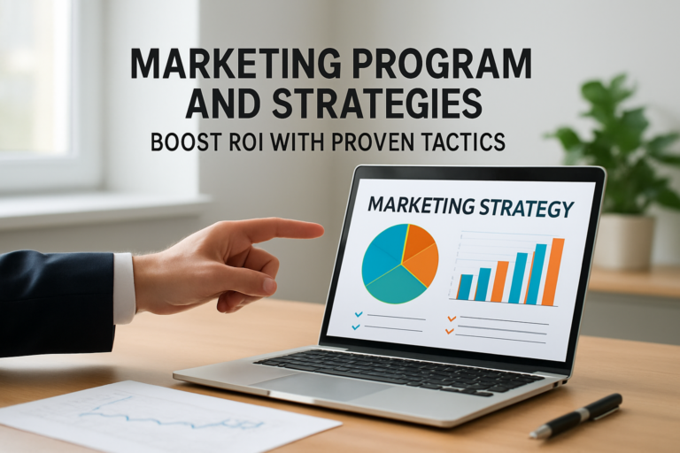 marketing program and strategies