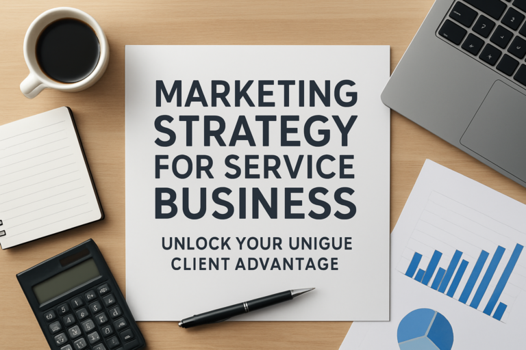 marketing strategy for service business