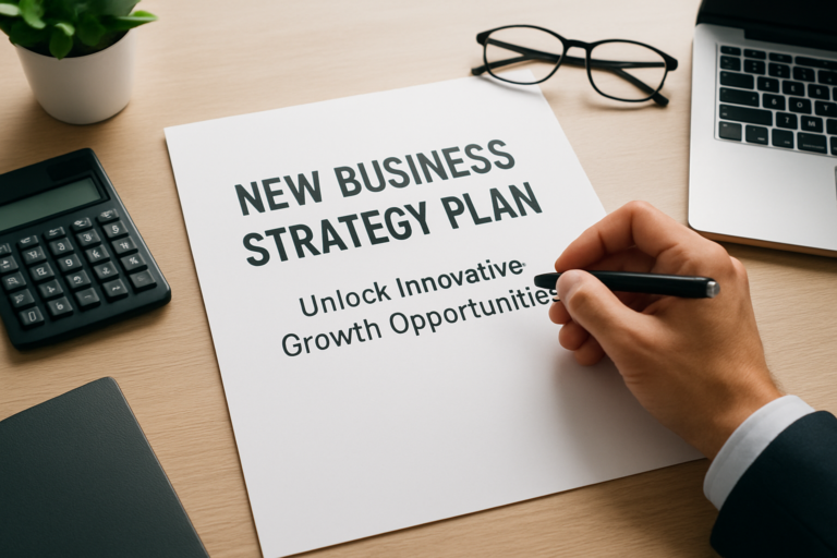 new business strategy plan