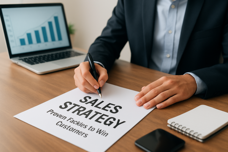 sales strategy in business plan