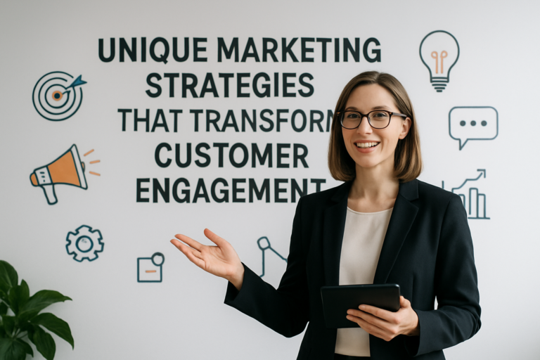 unique marketing strategies